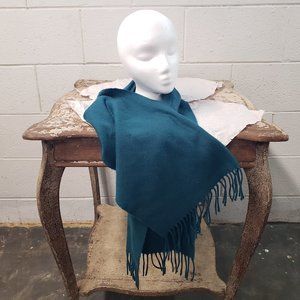 Vintage Christian Dior ~ Monsieur Scarf ~ Teal